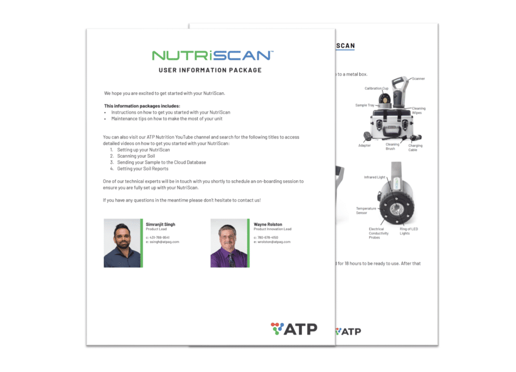 NutriScan User Information Package
